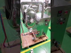 Petite machine de revêtement de sucre en acier inoxydable à pulvérisation automatique